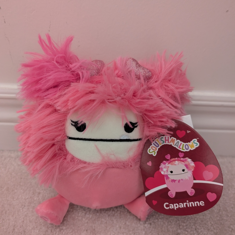 Squishmallows Fuzzy Pink Plush